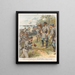 Stonewall Jackson Bull Run 17 augustus 1861 - Henry Alexander Ogden — ingelijst kunstwerk aan de muur