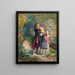 Ferdinand en Miranda van de storm - Henry Anelay — ingelijst kunstwerk aan de muur
