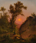 Uitzicht vanaf de zonsondergang van Bluff - Henry Ary — weergave van het kunstwerk