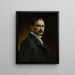 Portret van Charles Schreyvogel - Henry August Schwabe — ingelijst kunstwerk aan de muur
