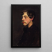 Portret van Camille Mauclair 1872-1945 kunstcriticus - Henry Bataille — ingelijst kunstwerk aan de muur