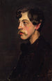 Portret van Camille Mauclair 1872-1945 kunstcriticus - Henry Bataille — weergave van het kunstwerk