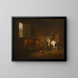 Henry Bernard Chalon - The Blacksmiths Shop.webp