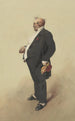Self-portrait in Monsieur Prudhomme - Henry Bonaventure Monnier — artwork view