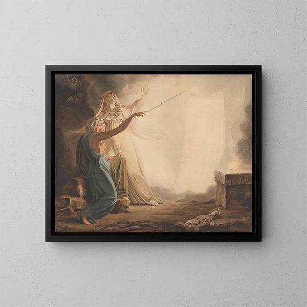 Incantation Scene - Henry Bone — framed artwork on a wall
