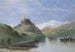 van Château en Ruïnes aan de oevers van de Rijn - Henry Bright — weergave van het kunstwerk
