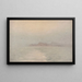 Effect van mist op de zee - Henry Brokman — ingelijst kunstwerk aan de muur
