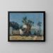 L'Oasis - Henry Brokman — ingelijst kunstwerk aan de muur
