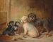 De familie Dandie Dinmont - Henry Calvert — weergave van het kunstwerk