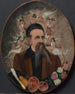 Zelfportret met vijf muze - Henry Church — weergave van het kunstwerk