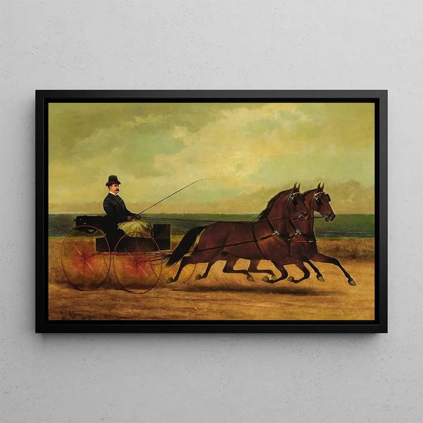 Henry Collins Bispham - A Pair of Trotters.webp