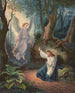 Christus met een engel - Henry Crone — weergave van het kunstwerk