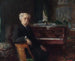 Portret van Gabriel Fauré 1845-1924, componist - Henry Farr — weergave van het kunstwerk