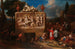 Fantastisch Landschap met Sint Charles Borromeo - Henry Ferguson — weergave van het kunstwerk