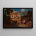Fantastisch Landschap met Sint Charles Borromeo - Henry Ferguson — ingelijst kunstwerk aan de muur