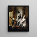 Een moeder met haar gezin op het platteland - Henry Fuseli — ingelijst kunstwerk aan de muur