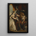 Hon sauvant Angela du géant Angulaffer de l'Oberon de Wieland - Henry Fuseli — ingelijst kunstwerk aan de muur