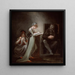 Milton dictant à sa fille - Henry Fuseli — ingelijst kunstwerk aan de muur