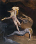 Persée bij het vertrek uit de Gorgonen-grot - Henry Fuseli — weergave van het kunstwerk