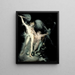 Satan en de dood met de tussenkomst van de zonde - Henry Fuseli — ingelijst kunstwerk aan de muur
