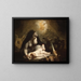 La Sorcière de la Nuit rendant visite aux sorcières de Laponie - Henry Fuseli — ingelijst kunstwerk aan de muur