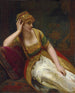 Een schoonheid van een harem - Henri Guillaume Schlesinger — weergave van het kunstwerk