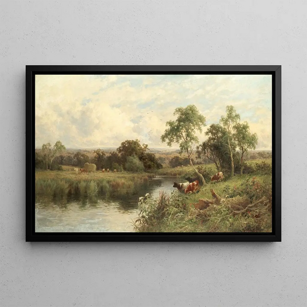 Henry H Parker - A Norfolk stream.webp
