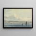 Sidmouth vanaf de zee - Henry Haseler — ingelijst kunstwerk aan de muur