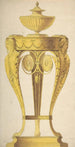 Conception pour un torchère ou brûleur de parfum - Henry Holland — weergave van het kunstwerk