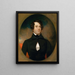 Henry G. Stebbins - Henry Inman — ingelijst kunstwerk aan de muur
