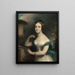 Mary Ward Betts - Henry Inman — ingelijst kunstwerk aan de muur
