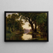 Een billabong van Goulburn, Victoria - Henry James Johnstone — ingelijst kunstwerk aan de muur