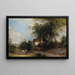 Reisigers voor een landelijk herberg - Henry John Boddington — ingelijst kunstwerk aan de muur