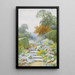 Le Chemin du jardin - Henry John Sylvester Stannard — ingelijst kunstwerk aan de muur