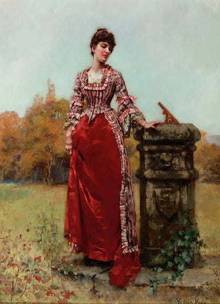 Henry John Yeend King - At the Sundial.webp