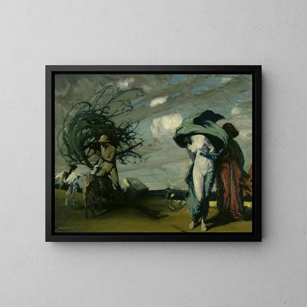 Wisdom and Destiny - Henry Keller — framed artwork on a wall