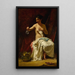 A Lady at Her Toilet - Henry Lerolle — framed artwork on a wall