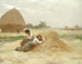 De oogstwerkers - Henry Lerolle — weergave van het kunstwerk