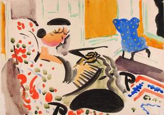 Henry Lyman Saen - Calligraphic Interior.webp