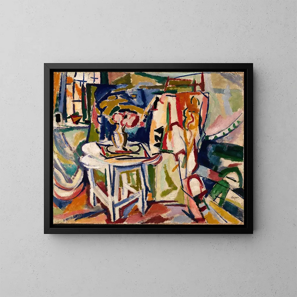 Interior Painting - Henry Lyman Saen — framed artwork on a wall