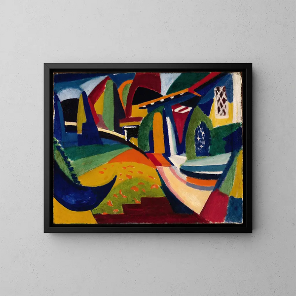 Shéhérazade - Henry Lyman Saen — framed artwork on a wall