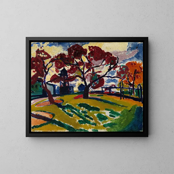 Vents - Henry Lyman Saen — framed artwork on a wall