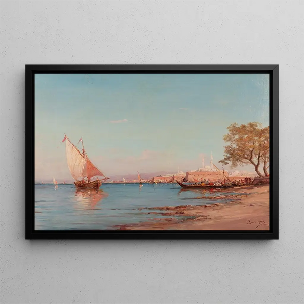 Henry Malfroy - Bosphorus shores.webp
