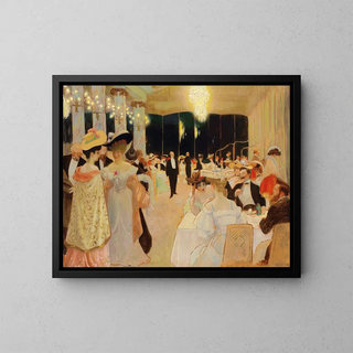 Henry Marius Camille Bouvet - Scne de restaurant.webp