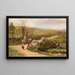 Wandelpad in Cornwall - Henry Martin — ingelijst kunstwerk aan de muur