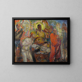 Goden van de mensen - Henry McCarter — ingelijst kunstwerk aan de muur