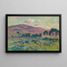 Lande bretonne - Henry Moret — ingelijst kunstwerk aan de muur