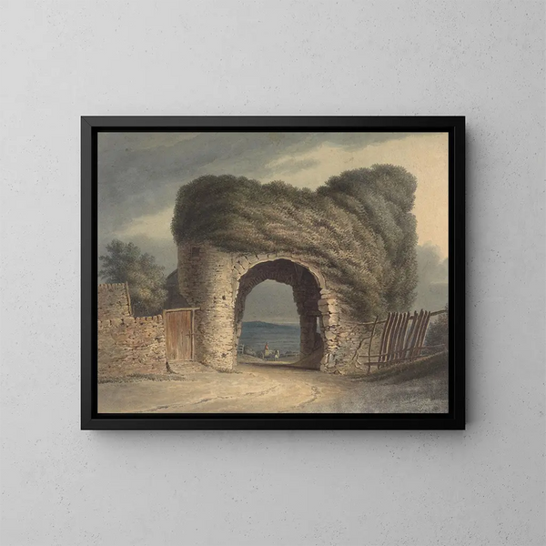 Gateway of Strand at Winchelsea - Henry Morton — framed artwork on a wall