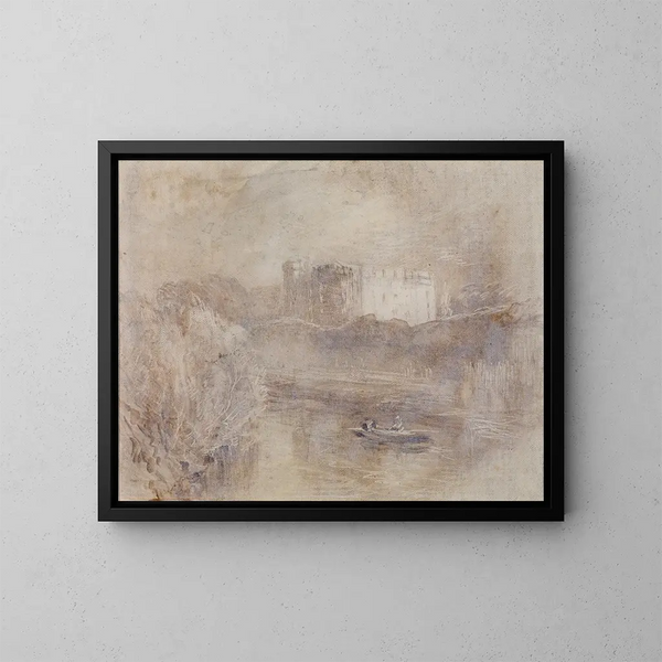 Château de Kilkenny - Henry Nelson O'Neil — framed artwork on a wall