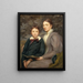Mme William T. Evans en haar zoon - Henry Oliver Walker — ingelijst kunstwerk aan de muur